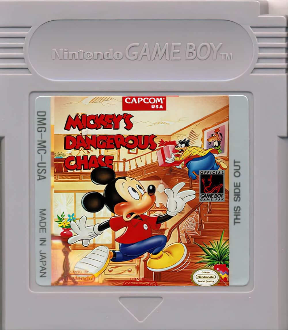 Лицензионный картридж Mickey's Dangerous Chase для Game Boy